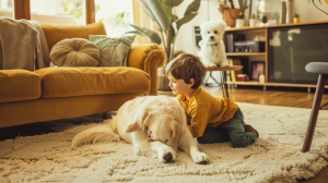 Pet and child-safe eco-friendly carpet cleaning